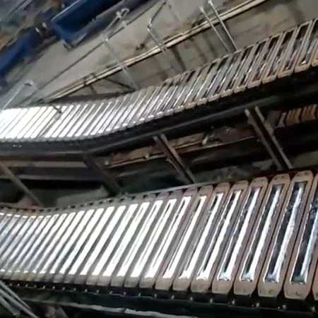 Máquinas de línea de producción de lingotes de aluminio